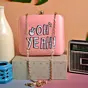 Women Oh Yeah Printed Clutch