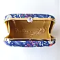 Woman Blue Printed Clutch