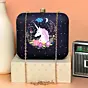 Women Graceful Unicorn Printed Clutch