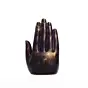 Polyresin Palm Buddha Statue Religious Idol