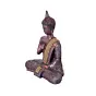 Polyresin Brown Handcrafted Meditating Blessing Buddha Statue