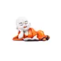 Polyresin Resting Laughing Cute Baby Buddha Statue