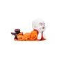 Polyresin Resting Laughing Cute Baby Buddha Statue