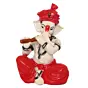 Lord Ganesha Idol Playing Flute Musical Instrument