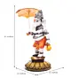 Handcrafted Polyresin Standing Lord Ganesha Idol Holding Umbrella