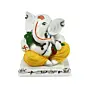 Decorative Lord Ganesha Idol For Car Dashboard, Home Temple, And Office Desks