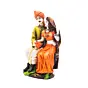 Polyresin Rajasthani Man And Women Statue Decorative Human Figurines Home Decor Showpiece