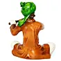 Polyresin Rajasthani Musician Men Statue Playing Flute Human Figurines Home Decor Showpiece