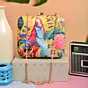 Women Cinderella Printed Clutch