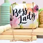 Women Boss Lady Printed Clutch