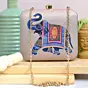 Women Ellie Print Clutch