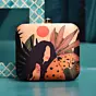 Woman Leopard Lady Printed Clutch