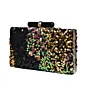 Woman Multi-colored Sequins Clutch