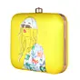 Woman Goggle Printed Clutch