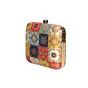 Women Multicolored Mandala Printed Clutch
