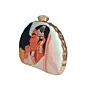 Women Mughal Queen Printed Clutch