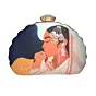 Women Mughal Queen Printed Clutch