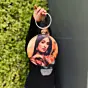 Women Portrait Caricature Personalised Round Clutch Bag
