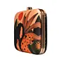 Woman Leopard Lady Printed Clutch