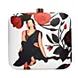 Women Portrait Printed Clutch