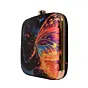 Women Multicolored Butterfly Women Printed Clutch