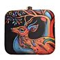 Woman Colorbust Deer Elegance Printed Clutch