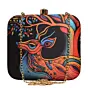 Woman Colorbust Deer Elegance Printed Clutch