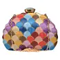 Women Multicolour Pattern Embroidery Clutch
