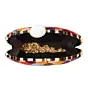 Women Multicolour Pattern Embroidery Clutch