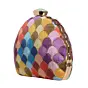 Women Multicolour Pattern Embroidery Clutch