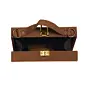Women Mughal Empress Printed Suitcase Style Clutch Bag