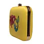 Women Mermaid Print Clutch Bag with Detachable Sling