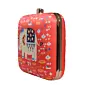 Women Quirky Elephant Printed Clutch