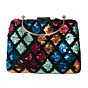 Women Multicolor Sequins Embroidery Clutch