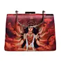 Women Goddess Durga Printed Clutch