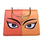 Women Multicolor Durga Printed Clutch