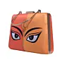 Women Multicolor Durga Printed Clutch