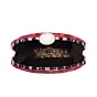 Women Pink Floral Embroidered Party Clutch