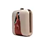 Women Red Saree Women Printed Clutch