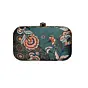 Woman Floral Printed Clutch