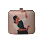 Women Elegant Lady Printed Clutch