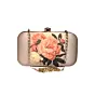 Woman Floral Printed Clutch