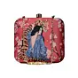 Woman Tiger Lady Printed Clutch