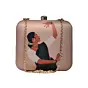 Women Elegant Lady Printed Clutch