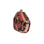 Women Black And Red Pastel Printed Clutch