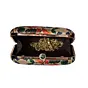 Women Red And Pink Floral Printed Clutch