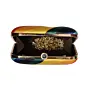 Woman Multicolored Swan Printed Clutch