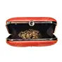 Women Pretty Indian Lady Printed Clutch Bag