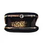 Women Black Mandala Elephant Printed Clutch Bag
