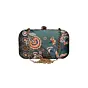 Woman Floral Printed Clutch